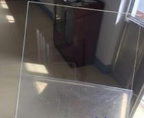 Cross embroidered mount high transparent plastic plate acrylic plate waterproof organic glass plate light box sheet waterproof light transmission plate