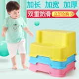 Детская гигиеническая двухэтажная нескользящая стремянка