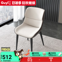 Minimalist light and luxurious dining chair 2 to fit the modern minimalist desk backrest Leisure chair Home Soft Bag Makeup Chair Stool
