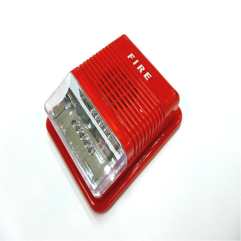 Fire sound and light alarm DC24V alarm LED fire equipment 3C certification non-coding JA2010 model