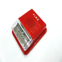 Fire sound and light alarm DC24V alarm LED fire equipment 3C certification non-coding JA2010 model