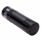 Портативный черный 9 светодиодный ультрафиолетовый фонарь световой алюминий U