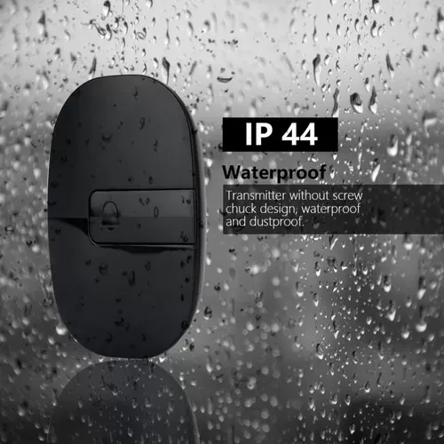 AC 110V-220V 0,5 Вт беспроводной дверной звонок Слим водонепроницаемый 350 м РЕМ