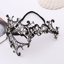 Ultra-thin metal diamond mask Prom performance half face princess mask female birthday party fashion sexy eye mask