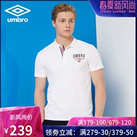 Umbro UMBRO2019 mùa xuân mới dành cho nam thể thao và áo polo ngắn tay UI191AP2621 - Áo polo thể thao áo thun polo