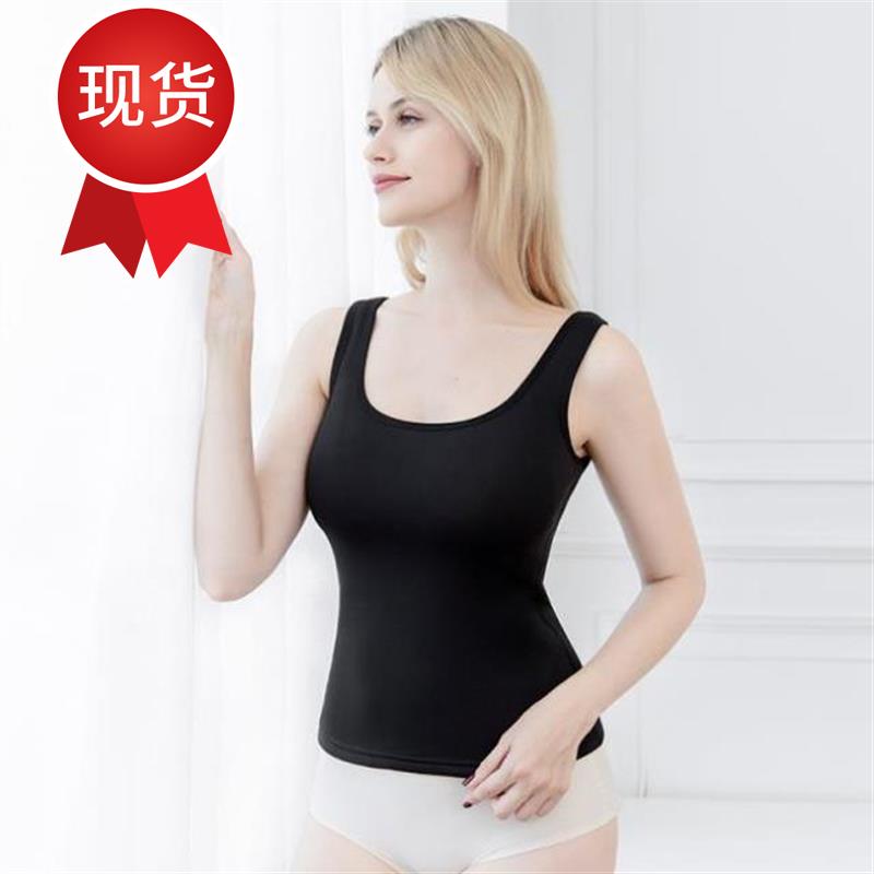 Mặc một mùa đông áo womens ấm phụ nữ vest cộng nhung dày một bông mùa thu mùa đông áo khoác đơn lớp đáy vest.