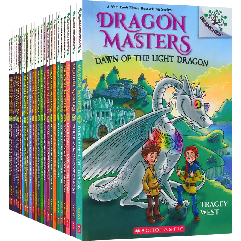 Dragon Masters 英文原版童書7-12歲SCHOLASTIC 馴龍士系列