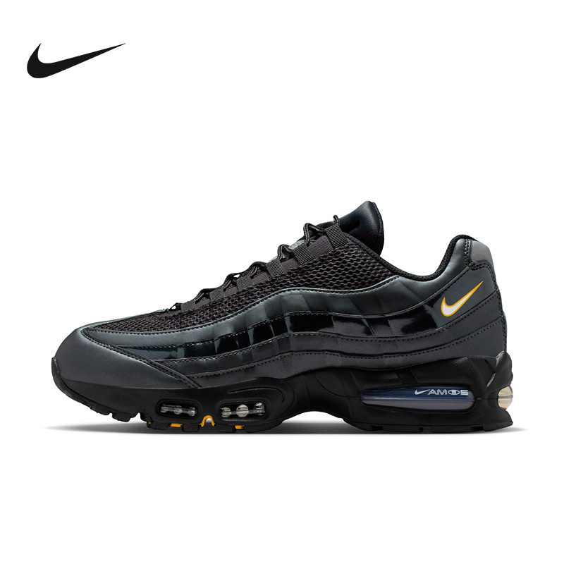 Nike Men's Shoes Air Max 95 Black Retro Dad Shoes Air-Cushioned Sports Running Shoes Ib6830-001 Nike Men's Shoes Air Max 95 Black Retro Dad Shoes Air-Cushioned Sports Running Shoes Ib6830-001