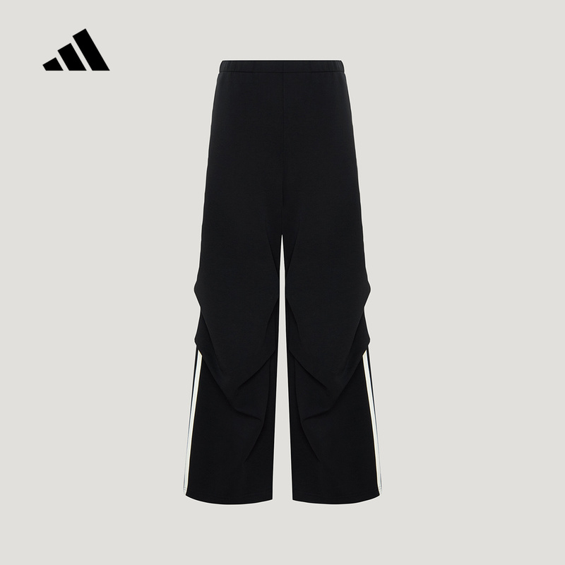 Adidas Adidas 2026 Winter Women's Loose Casual Double-Sided Knitted Dance Sports Pants Kz4189 Adidas Adidas 2026 Winter Women's Loose Casual Double-Sided Knitted Dance Sports Pants Kz4189