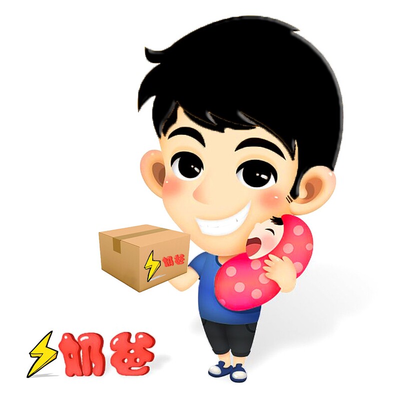 闪电奶爸的LOGO