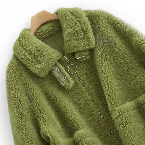 Биографические выходы Новые ножницы для овец короткие гранулированные бархатные композитные мехо