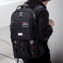 LEHOT Lehuo large capacity travel bag Leisure sports backpack shoulder bag mens Japan and South Korea fashion trend travel bag