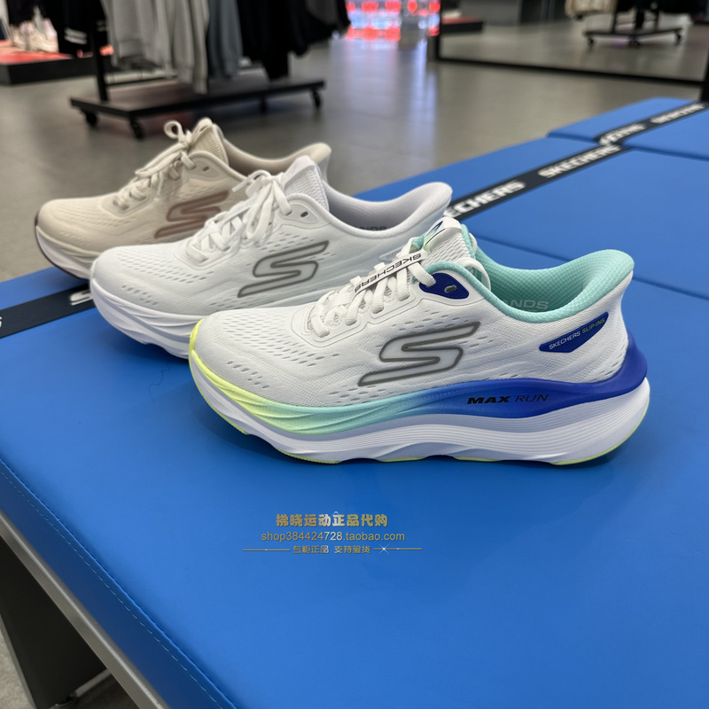 Skechers Direct Delivery from the Store 2025 Autumn Women's Lightweight Shock-Absorbing Breathable Sports Shoes Running Shoes 129200