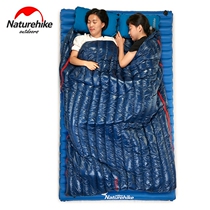 NH hustle outdoor camping camping in autumn and winter single ultra-light down goose down sleeping bag is portable and thickened to prevent cold