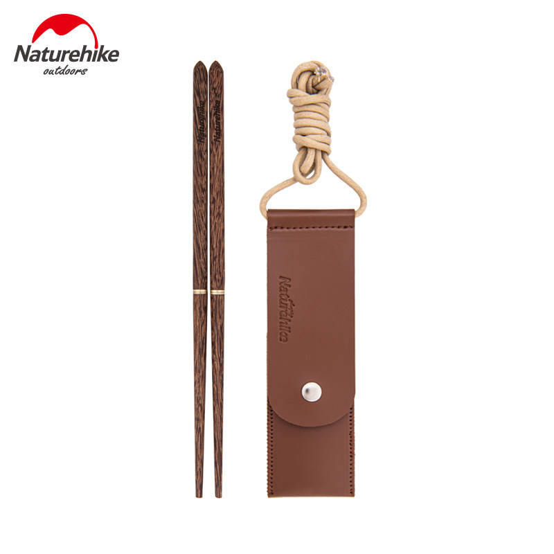 Naturehike Norwegian Sun Race Portable Folding Chopsticks Outdoor Camper BBQ Picnic Tableware Single Chopsticks