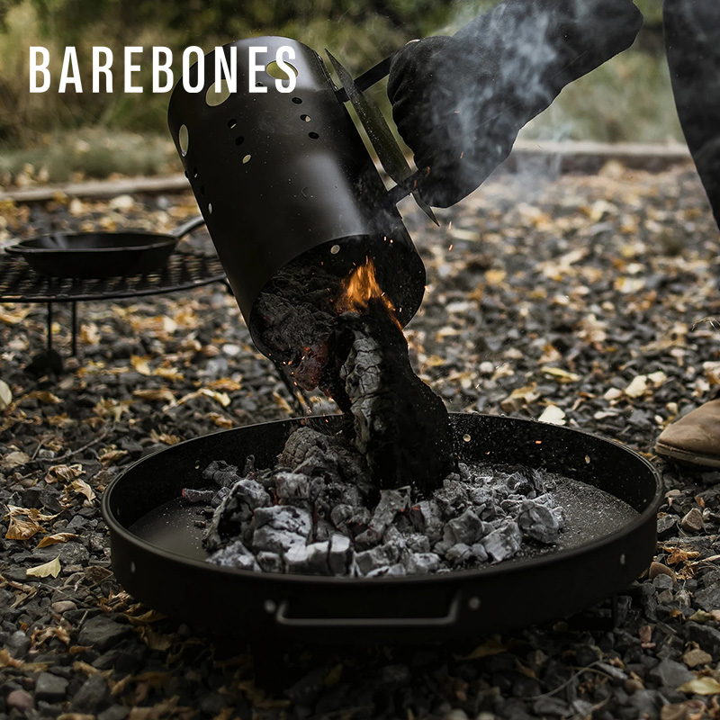 BAUREBONES USA North State Outdoor Barbecue Charcoal campsite Camping Raw Fire Charcoal Basin Camping Supplies Bonfire Basin