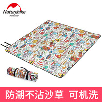 Norwegian Naturehike Outdoor Waterproof Picnic Mat Spring Tour Mat Thickened Field Wild Cooking Mat Lawn Mat