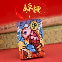 zippo Играть в более легкую подлинную Ziipoo Koi Zoop Original подлинная личность Zeepo Creative Carp Z Men