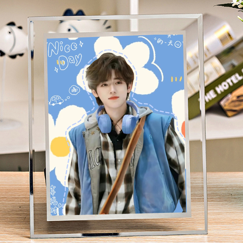 Song Yaxuan Photo Frame Peripheral Picture Making DIY Photo Display Stand Dormitory Office Desktop Decoration Graduation Gift Song Yaxuan Photo Frame Peripheral Picture Making DIY Photo Display Stand Dormitory Office Desktop Decoration Graduation Gift