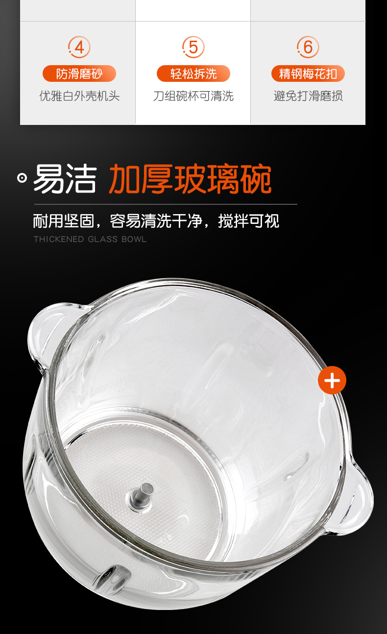 志高 全自动小型绞肉机 2L大容量 图8