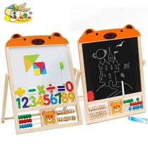 child drawing board infant magnetic graffiti board baby bracket home teaching writing tablet male girl small blackboard