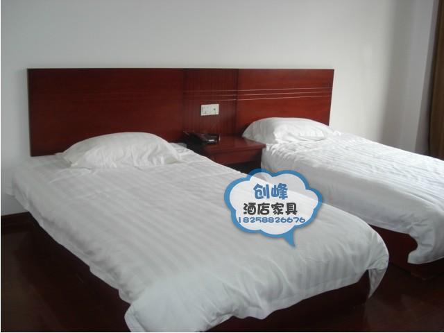 Nội thất khách sạn Nội thất khách sạn Giường khách sạn Giường 1,2m Tủ giường Phòng cho thuê Giường tựa lưng mềm - Nội thất khách sạn