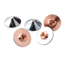 Laser cutting nozzle single and double layer copper nozzle welding Wanshunxing 1 5 nozzles Hans Hongshan Jiaqiang cutting machine accessories