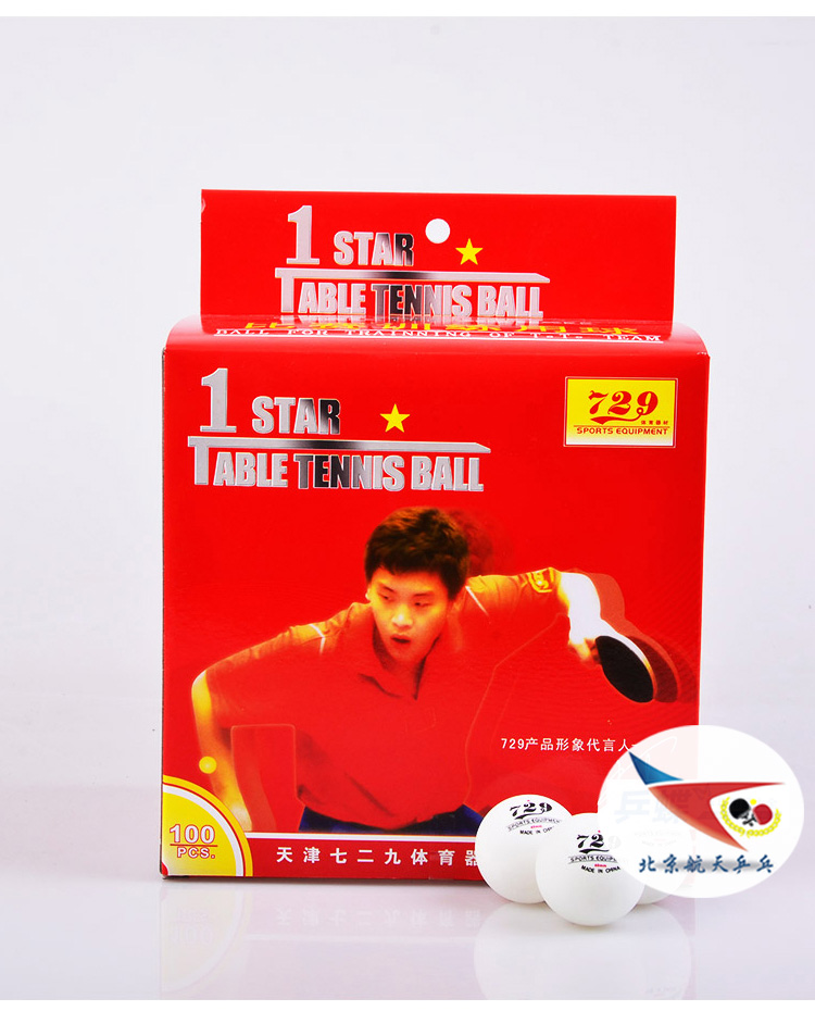 Hàng không vũ trụ Bắc Kinh Ping Pong 729 Bóng liền mạch Vật liệu mới 40+ 1 Sao Samsung 3 100 Bóng tập bàn bóng bàn nhập khẩu