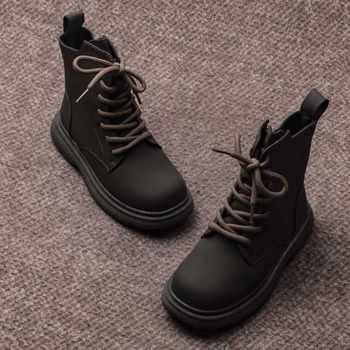 Off-size children's shoes children's side zipper martin boots