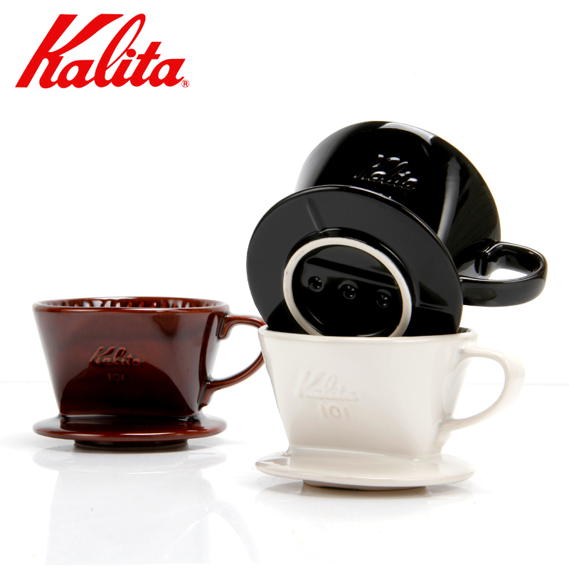Japan original imported Kalita Kalita handmade coffee maker Ceramics Three Holes Filter Cups 1-2-2-4 People