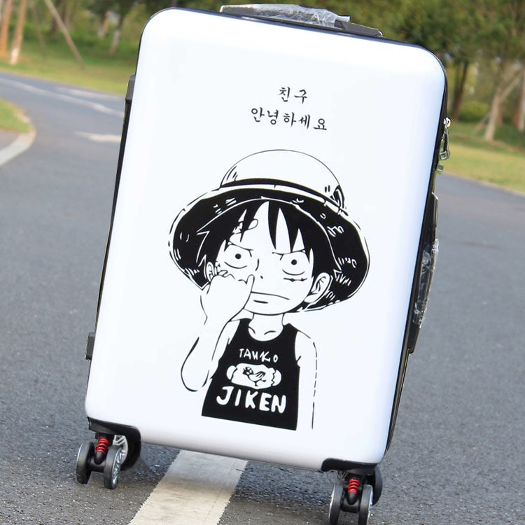 Suitcase ins net red universal wheel male personality female student trolley password box 26 inch large capacity travel suitcase