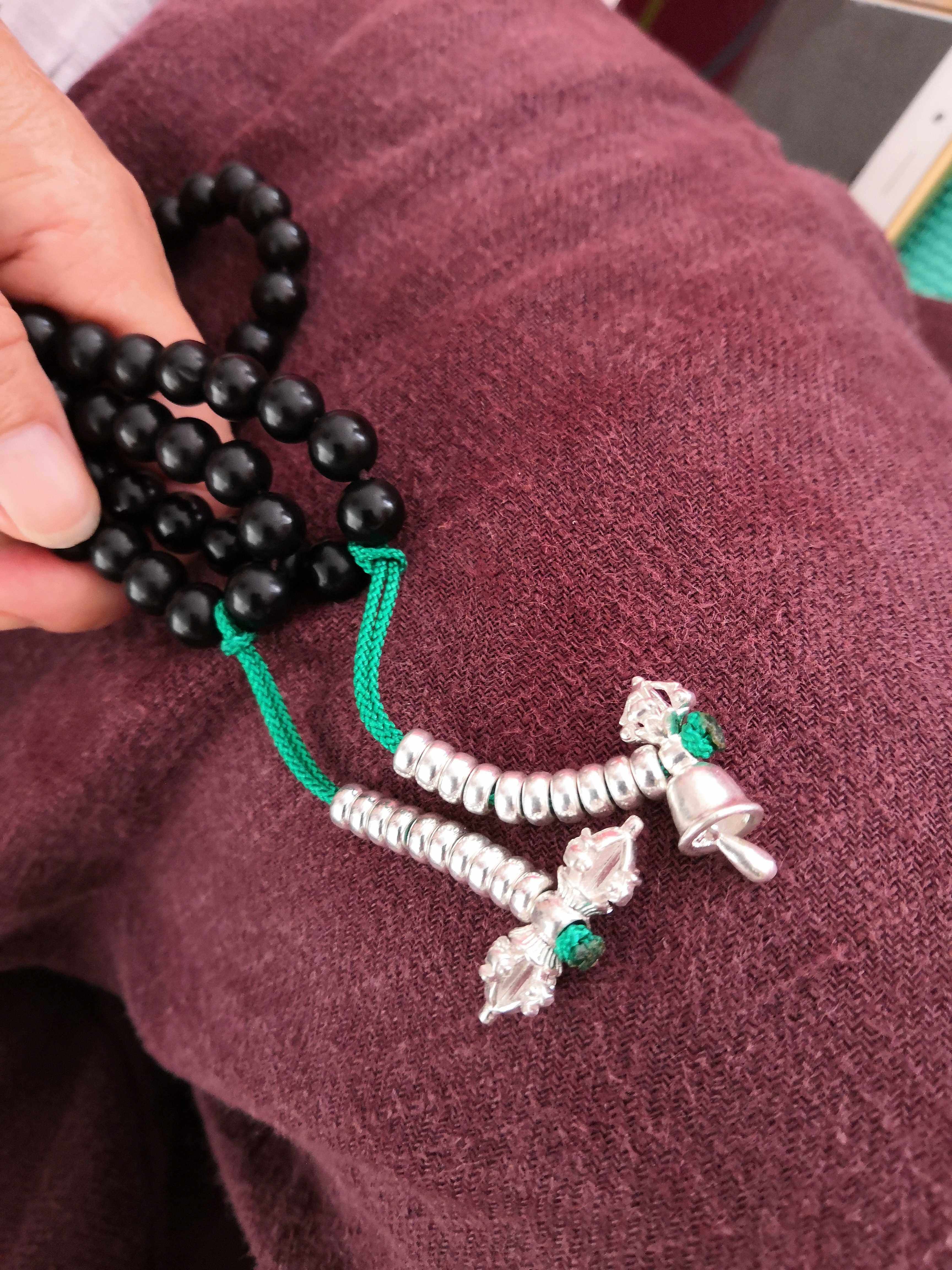 925 Sterling Silver Rosary Counter Large