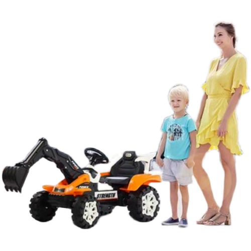 Детский экскаватор мальчик с четырьмя колесами супер большой экскаватор Electric может ездить на машине и автоматически играть в бездорожье