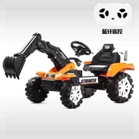 B37-Excavator 7a Батарея Orange ++ Электрический копающий рычаг + двойной привод + пульт дистанционного управления