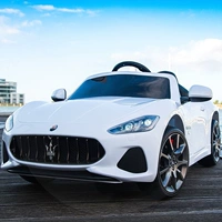 J37- Полировка с полным приводом белый [автомобиль Bluetooth Remote Control Light Light Music Swing Кожаный сиденье