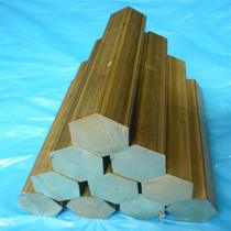 National standard h62H59 solid hexagonal brass bar hexagonal brass square bar zero cut customization