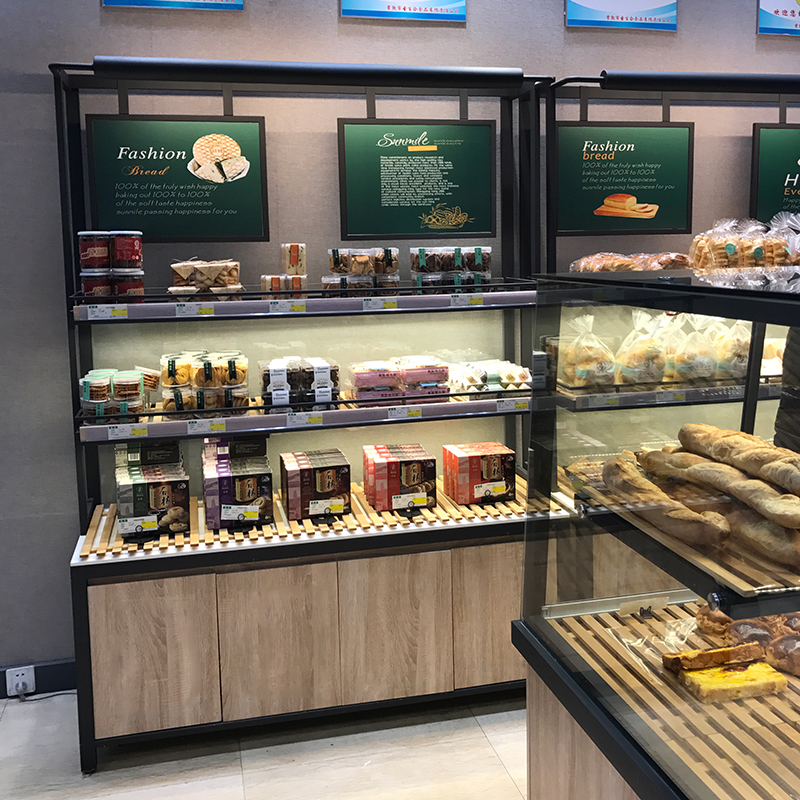 Купить витрина Хлебные полки Накаджима кованые хлеба шкаф кондитерская ...