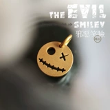 Латунный ретро металлический модный брелок, европейский стиль