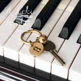 Брелок для ключей, ретро подвеска с застежкой, европейский стиль