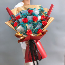 Christmas gifts for boys gypsophila dry bouquets cigarettes net red creative boys mens boyfriends