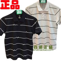 Anta tay ngắn POLO ve áo thun chính hãng 2019 hè mới sọc sơ mi Paul nam 15821116-1-3 - Áo polo thể thao áo polo mlb