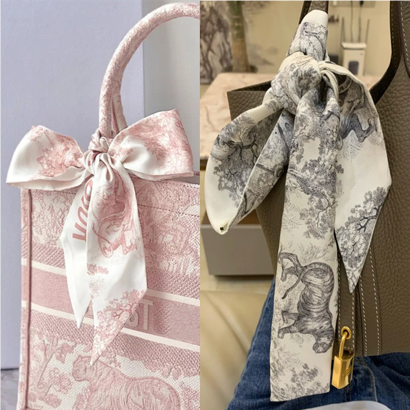 Suitable for High-End Fashion Accessories, Such as Tying a Long Silk Scarf to a Bag Handle, Using It as a Ribbon for Women's Hair, or as a Flowing Neck Scarf