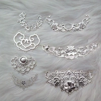 По одному для размеров 1–7, серебристый.