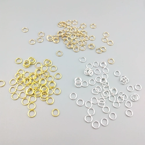 Электрическая полиция чистая медь 14K открытый круг одно круглый девять -пин древний ветер плохой DIY ручной работы для волос крючок крючок крюк Крюк