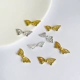 Металлическая подвеска в форме цветка с кисточками, китайская шпилька, аксессуар для волос, аксессуары, золотой цвет