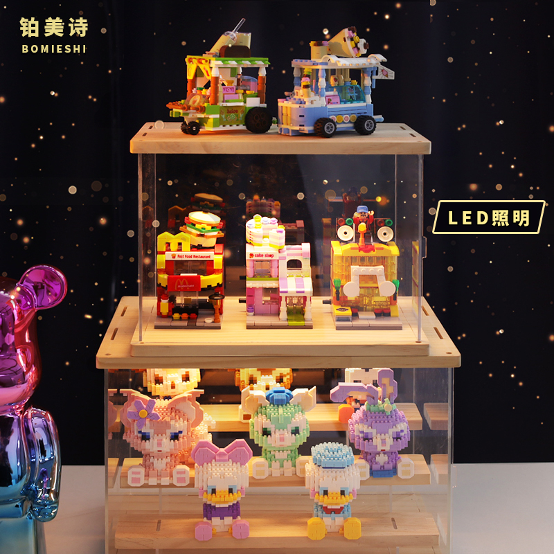 点亮你的收藏：带灯手办展示柜与电竞房外设收纳的创新交融