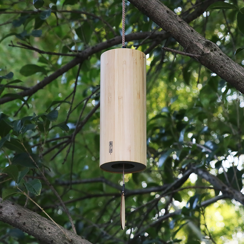 Meditation and Bamboo Renaissance and wind bells Japanese decorative balcony outdoor hanging pieces creative gifts