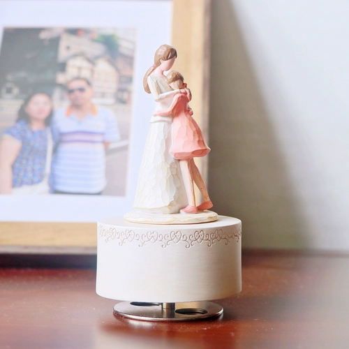 Музыкальная шкатулка для влюбленных на день Святого Валентина, подарок на день рождения