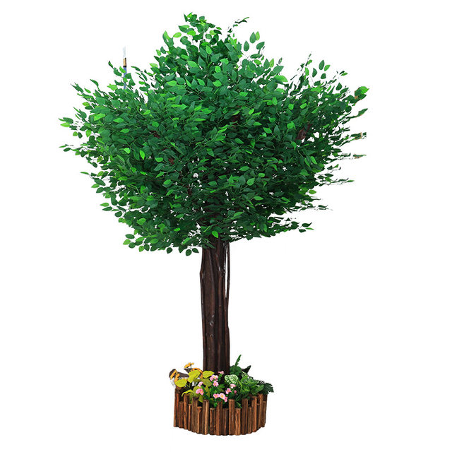 Simulated Banyan Tree, Artificial Large Plant, Hotel Mall Wedding Props, Wishing Tree, Landscape Tree, Window Decoration