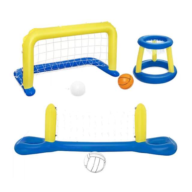 Volleyball Water Polo Goal, Water Inflatable Basketball Stand, Kidsren's Swimming Pool, Internet Celebrity, Water Shooting, Floating Toy Park